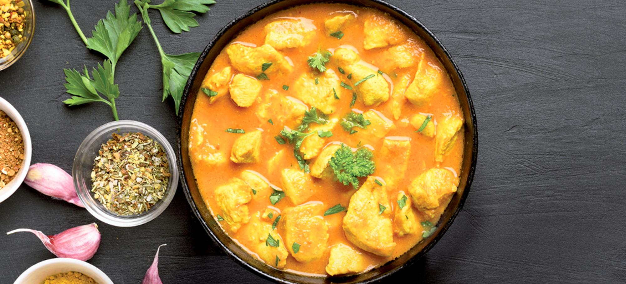 Poulet au curry Poulet au curry