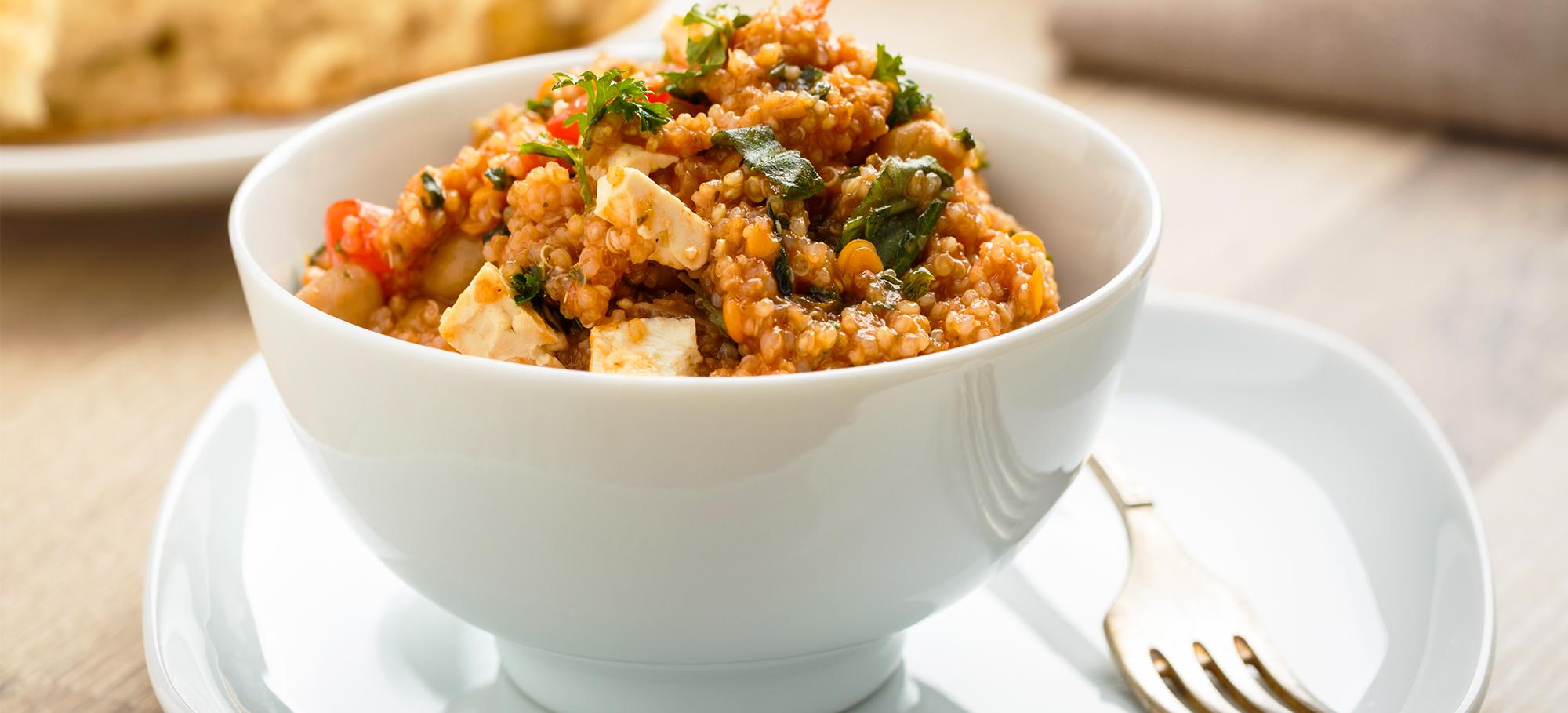 Salade grecque façon taboulé