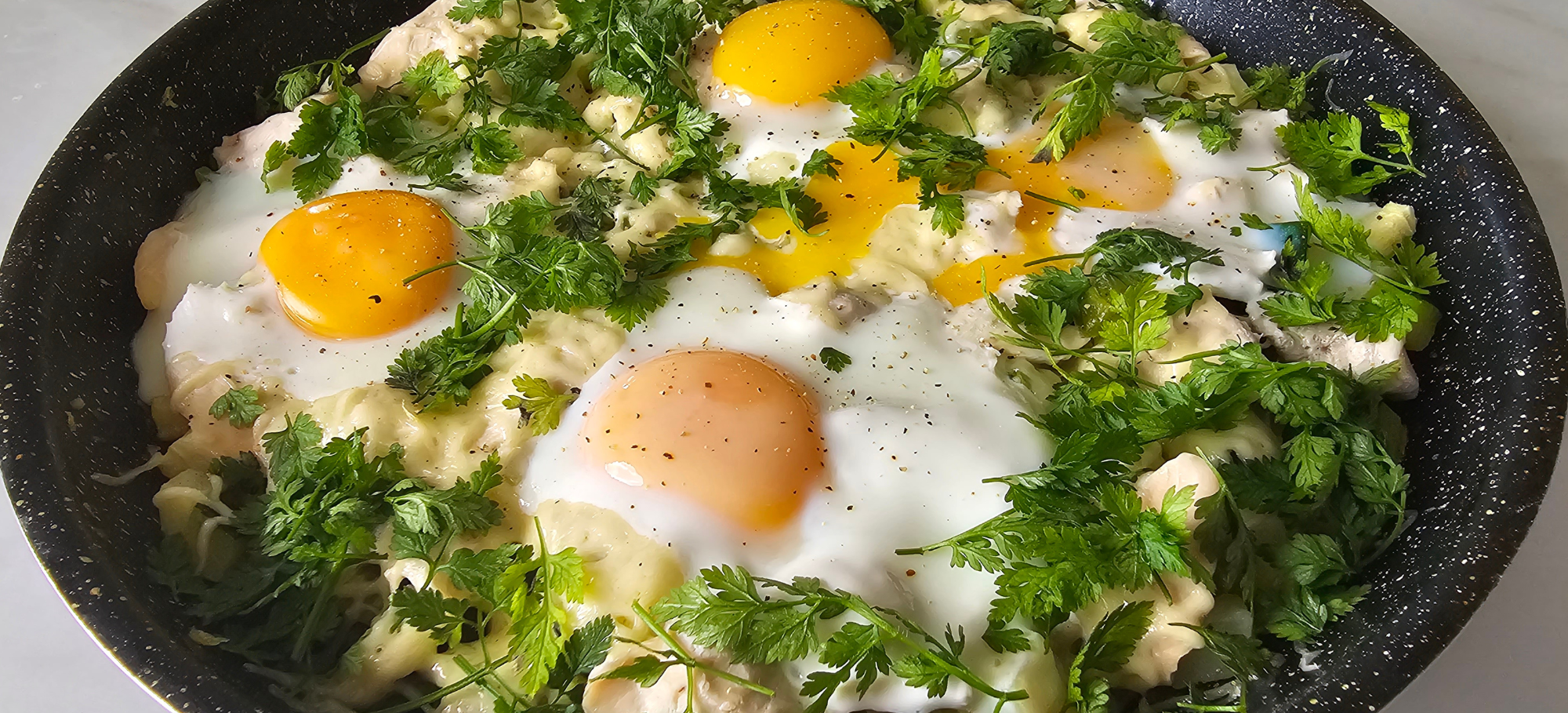 Poêlée de légumes au poulet façon chakchouka