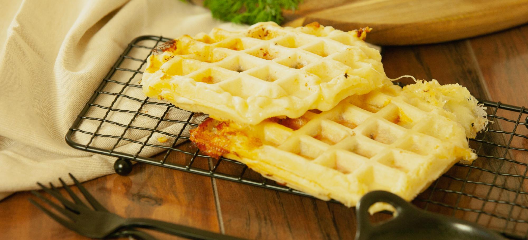 gaufre salée, gaufre, 