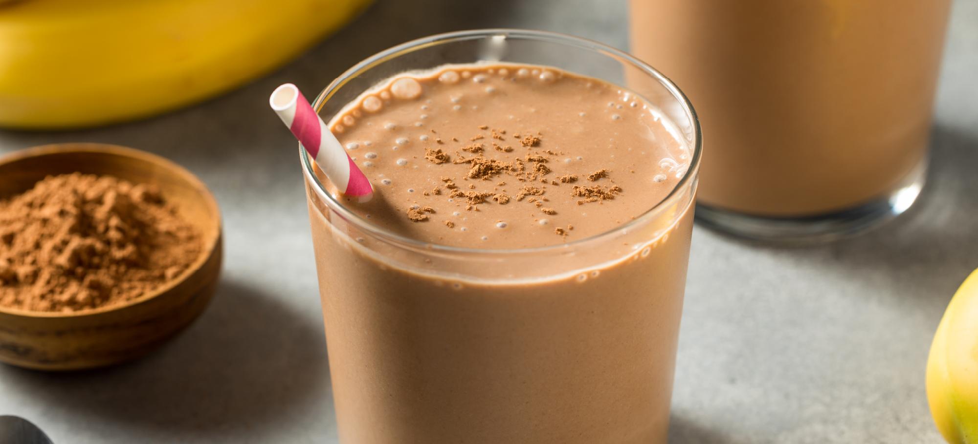 Smoothie chocolat espresso 