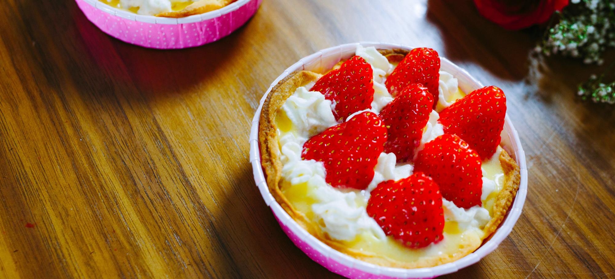 Tartelettes fraises & mascarpone