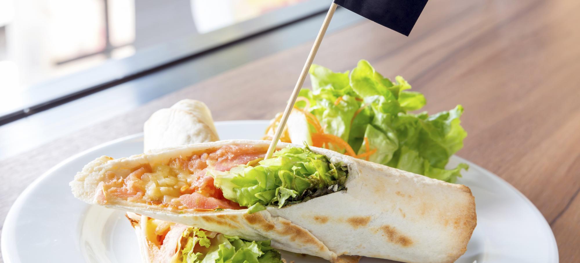 Wrap au saumon Wrap au saumon