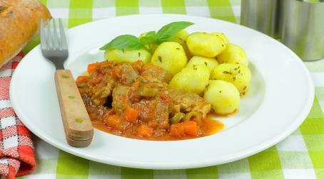 Sauté de porc aux olives Sauté de porc aux olives