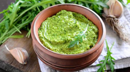 Pesto à la roquette Pesto à la roquette