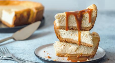 Cheesecake au caramel