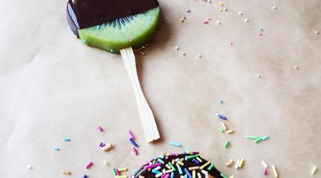Recette de glace kiwi chocolat