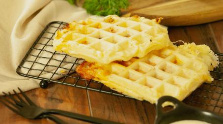 gaufre salée, gaufre, 