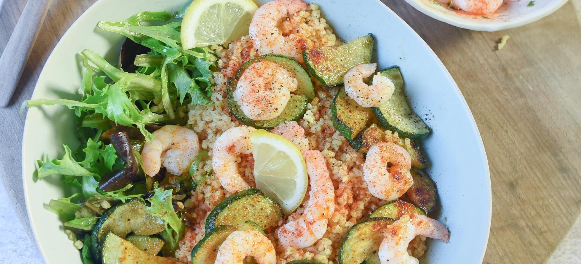 Salade crevettes