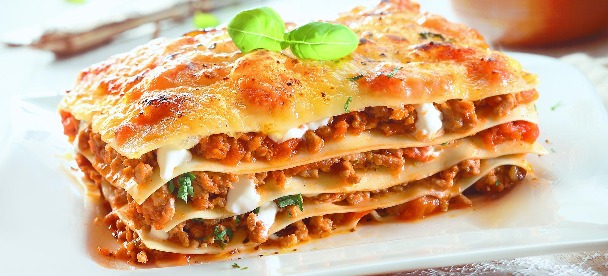 Lasagnes à la bolognaise Lasagnes à la bolognaise