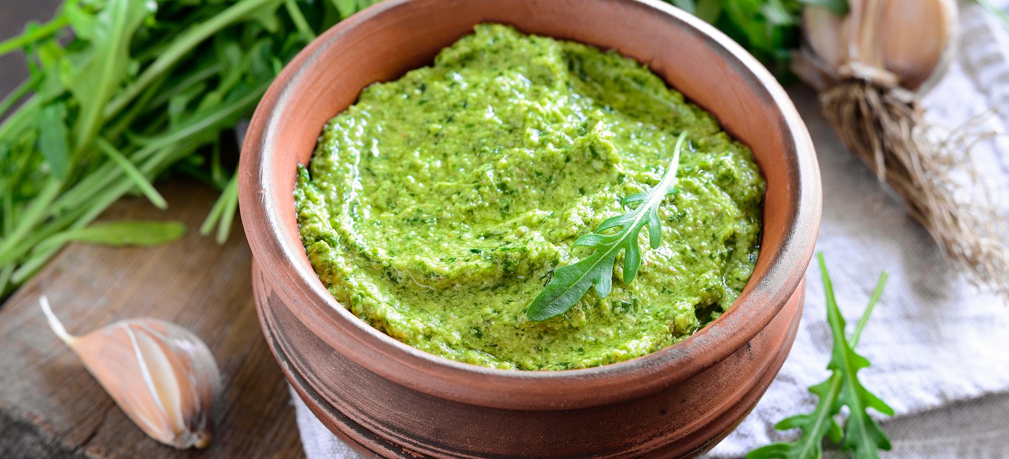 Pesto à la roquette Pesto à la roquette