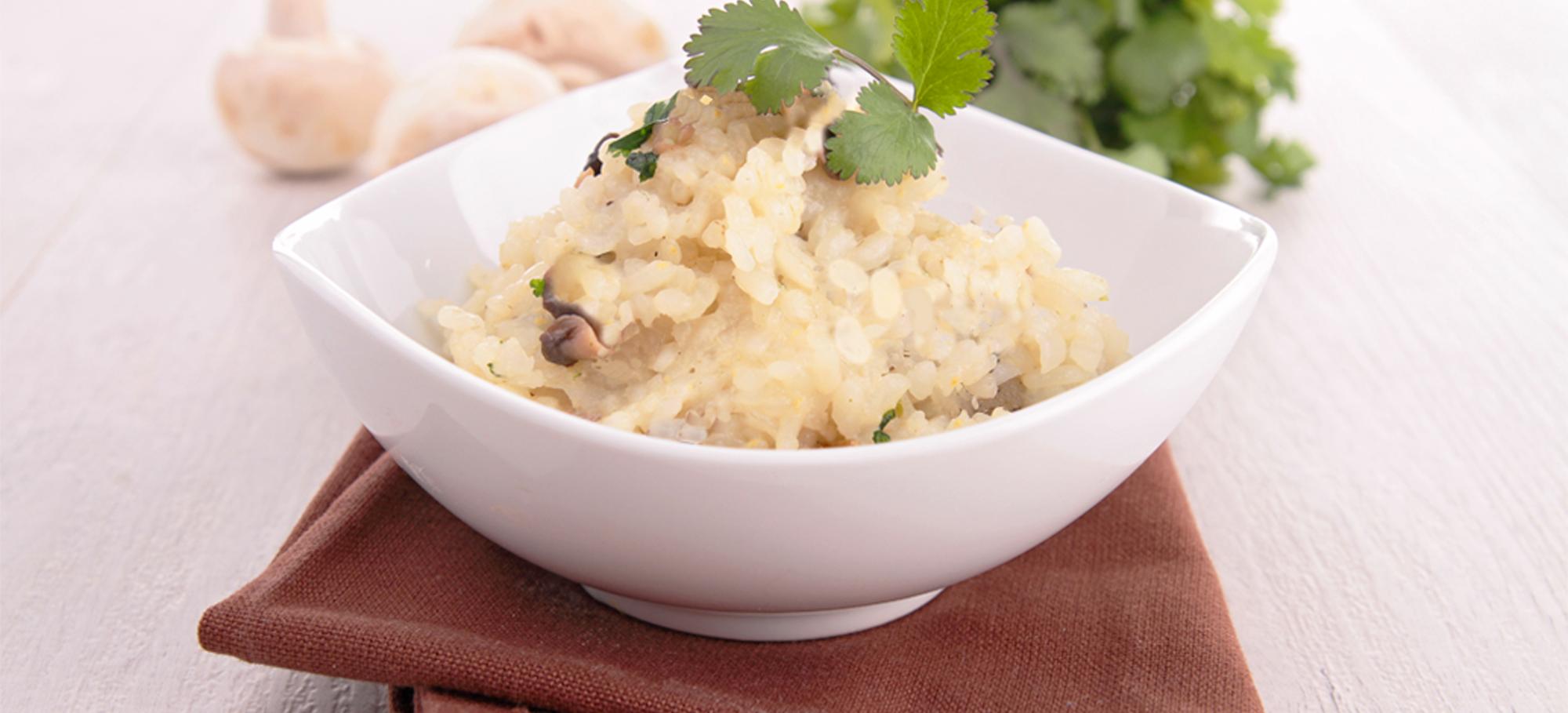 Risotto au chèvre frais Mes Recettes