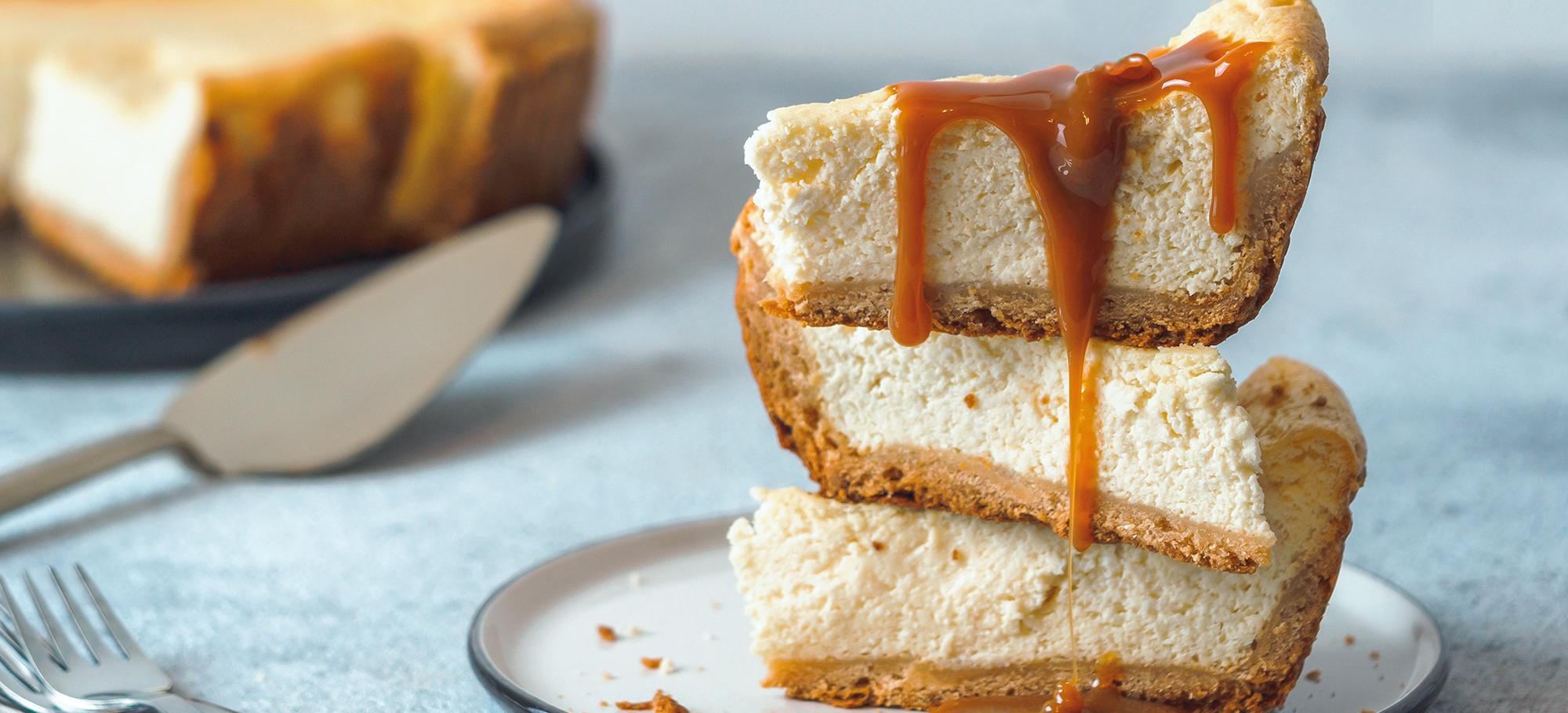 Cheesecake au caramel Cheesecake au caramel
