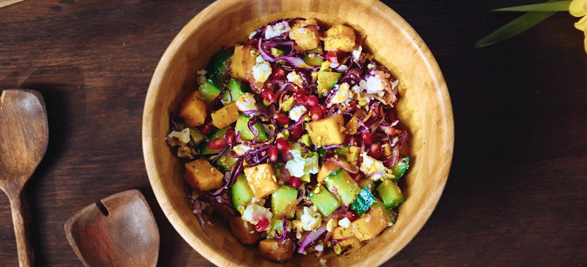 Bowl gourmand légumes & feta