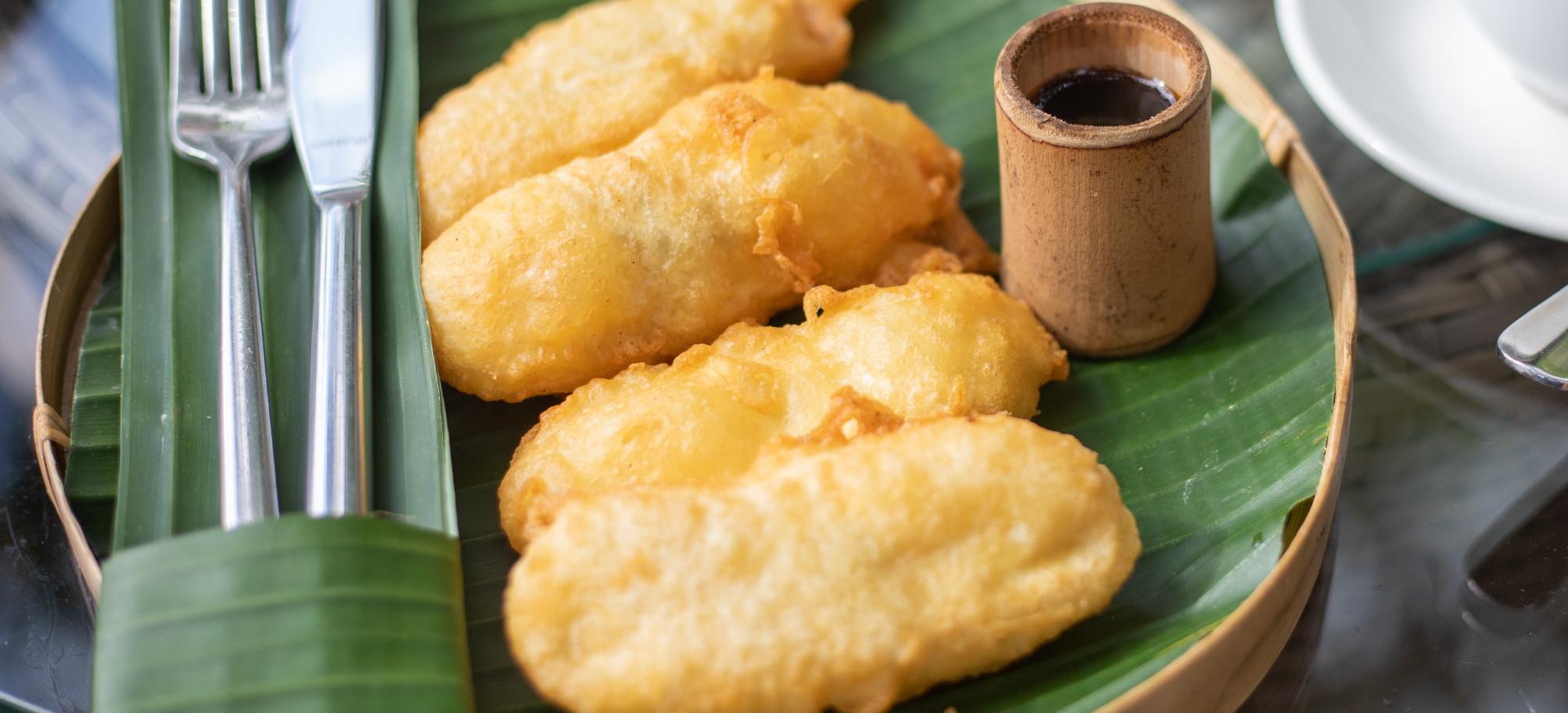 Beignets de banane façon asiatique 