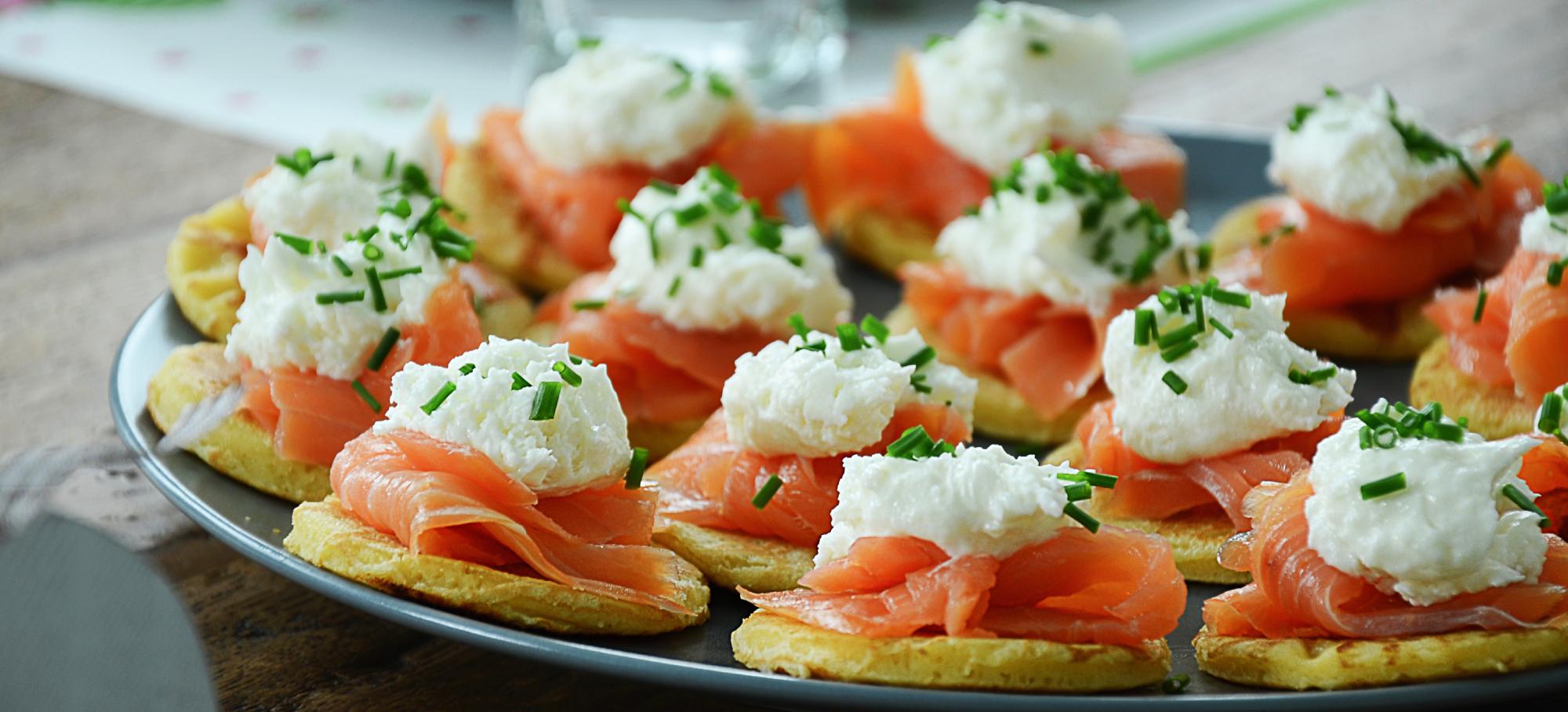 Blinis Au Saumon Et Vinaigrette Au Miel Mes Recettes