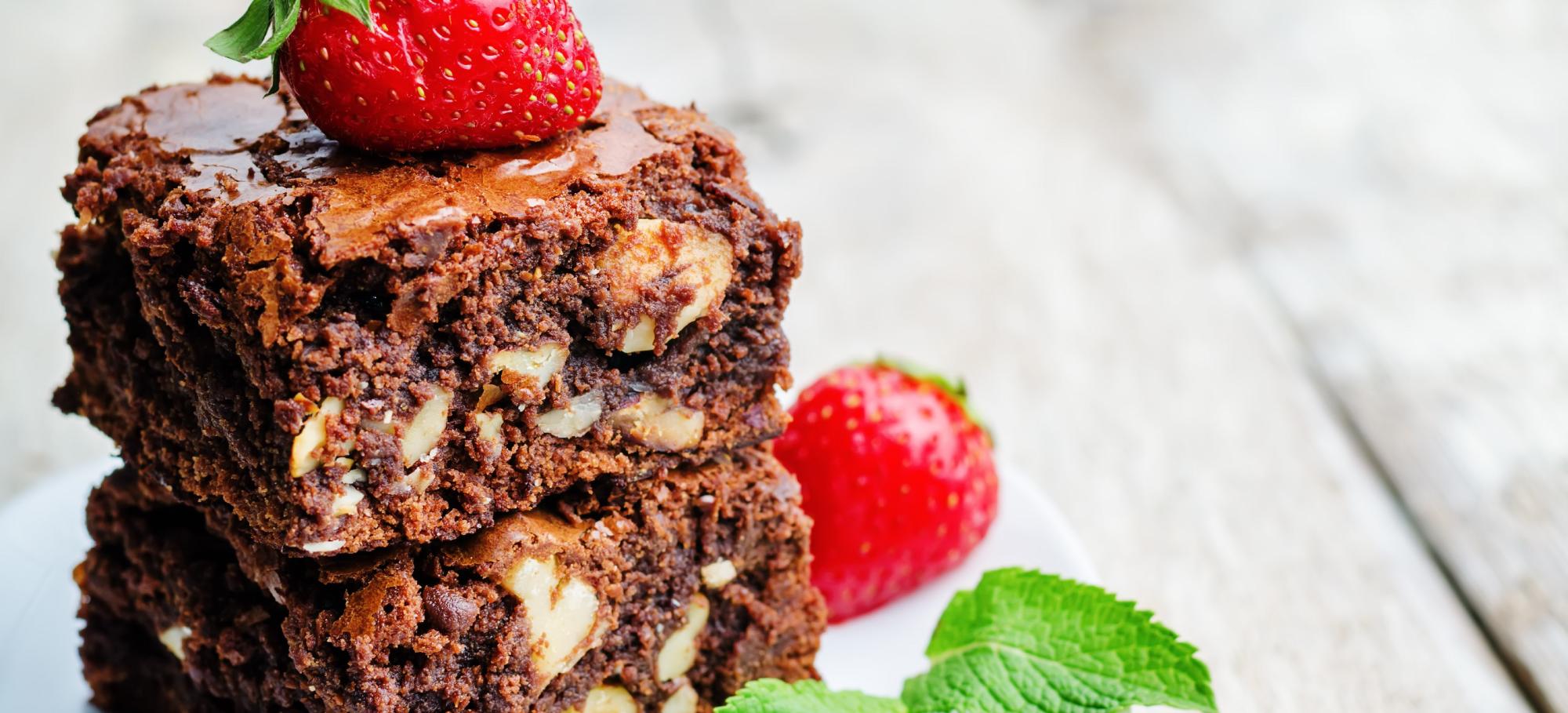 Brownie végétarien