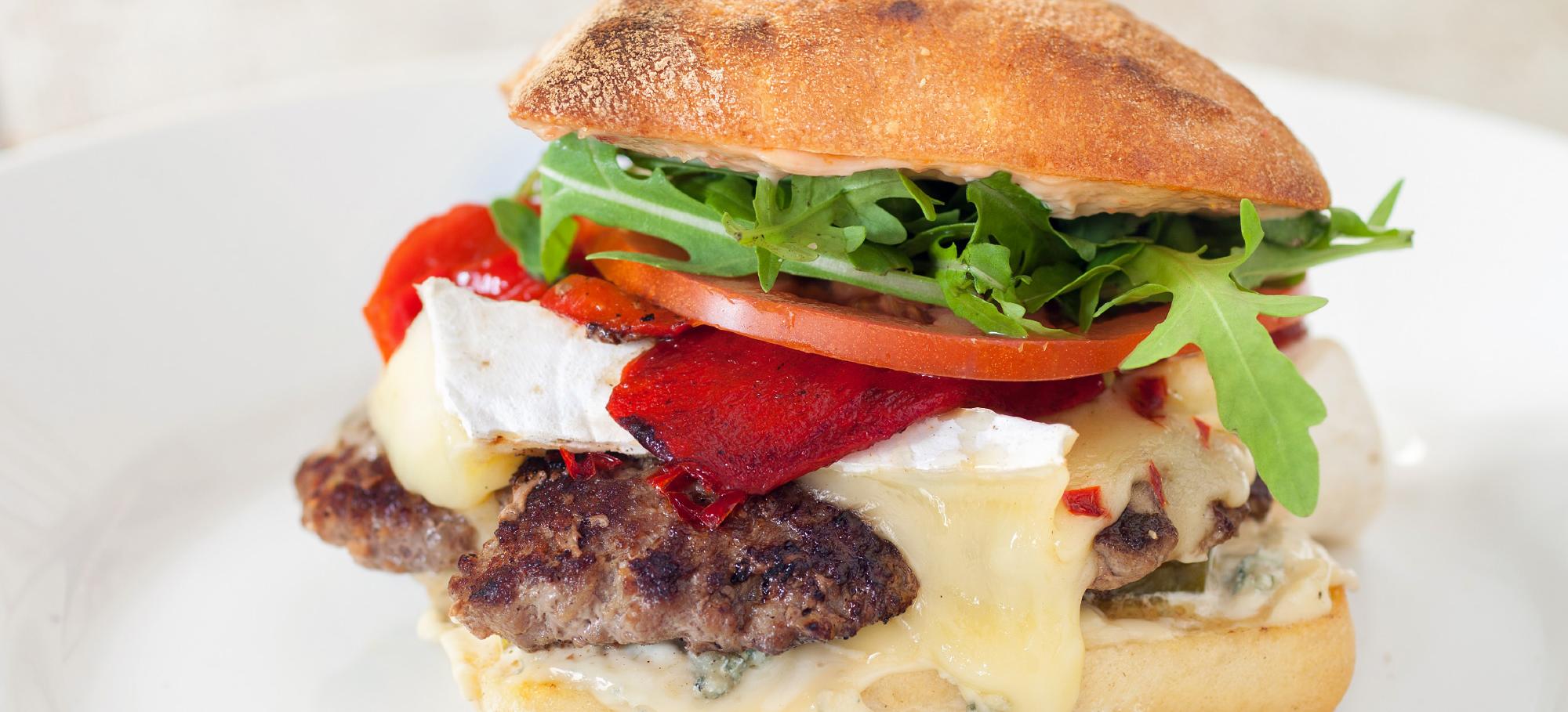 Burger au brie Mes Recettes