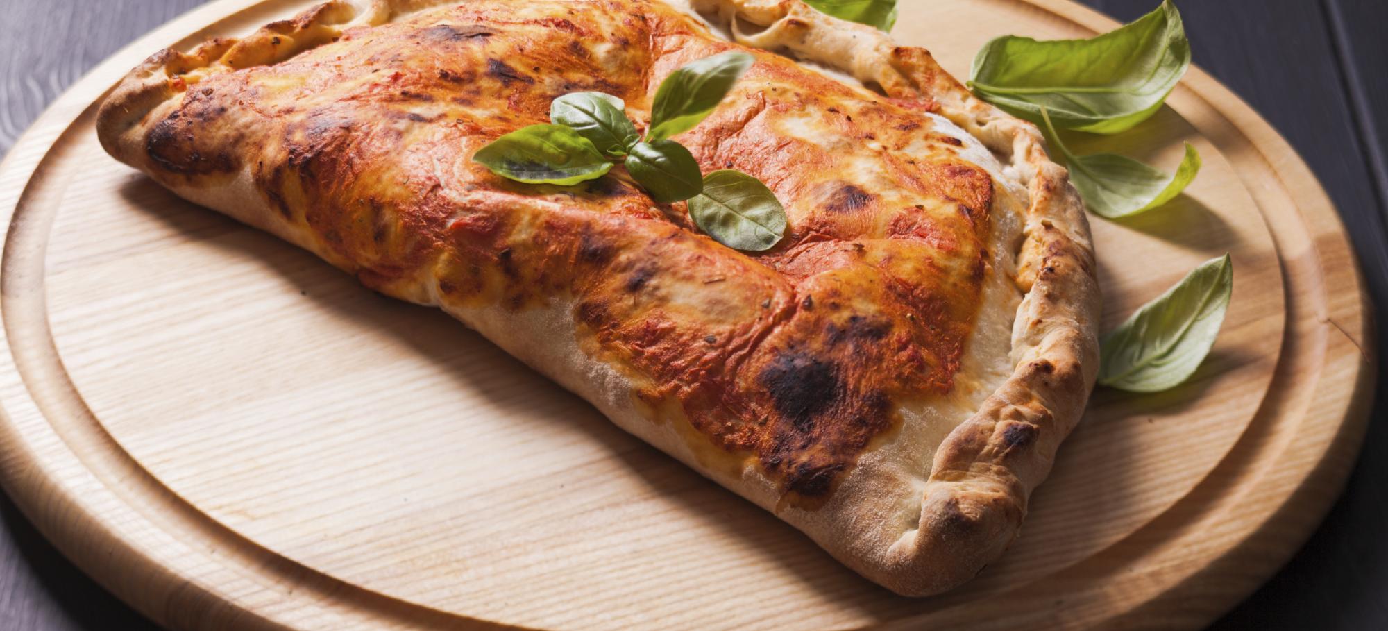 Calzone courgettes et saumon fumé