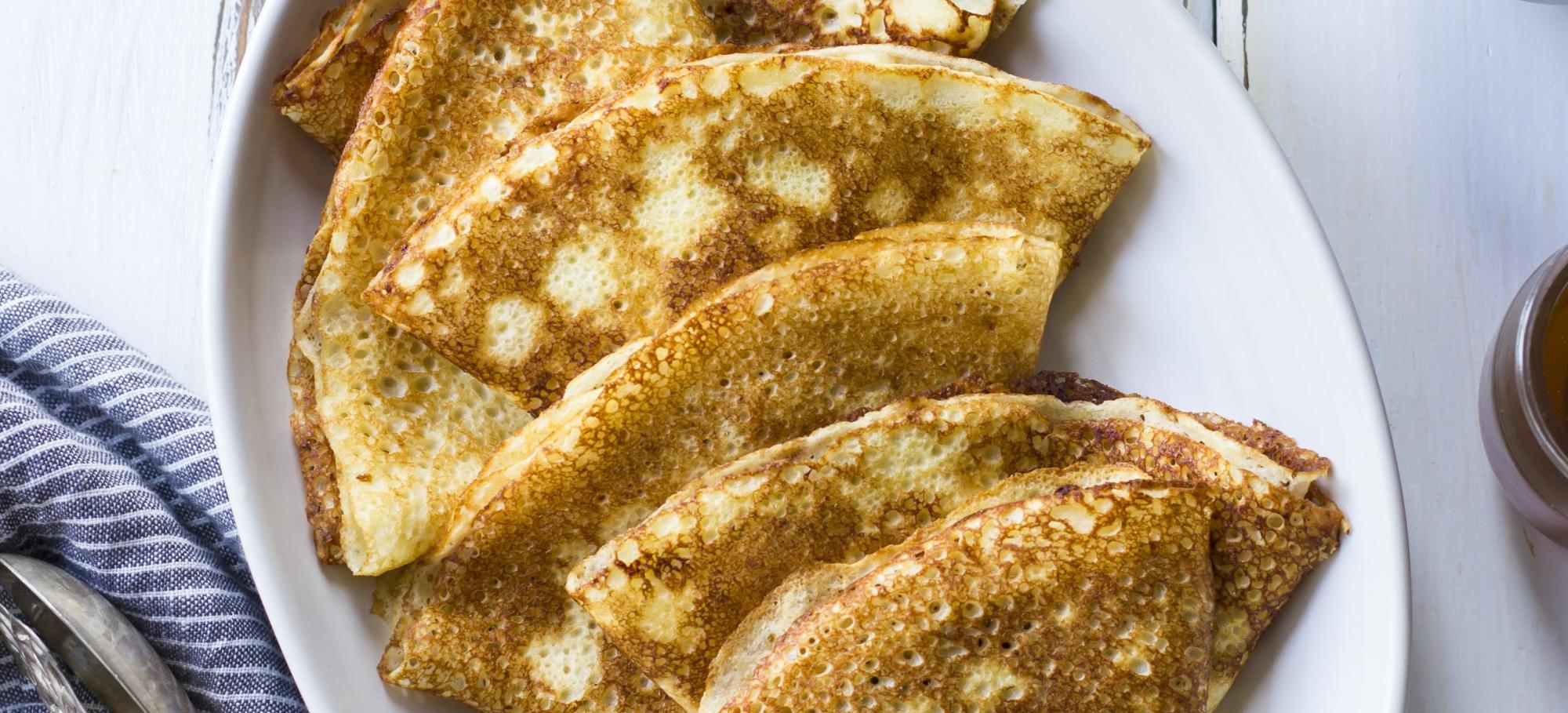 Crêpes au zeste d’orange Recette de crêpes au zeste d’orange