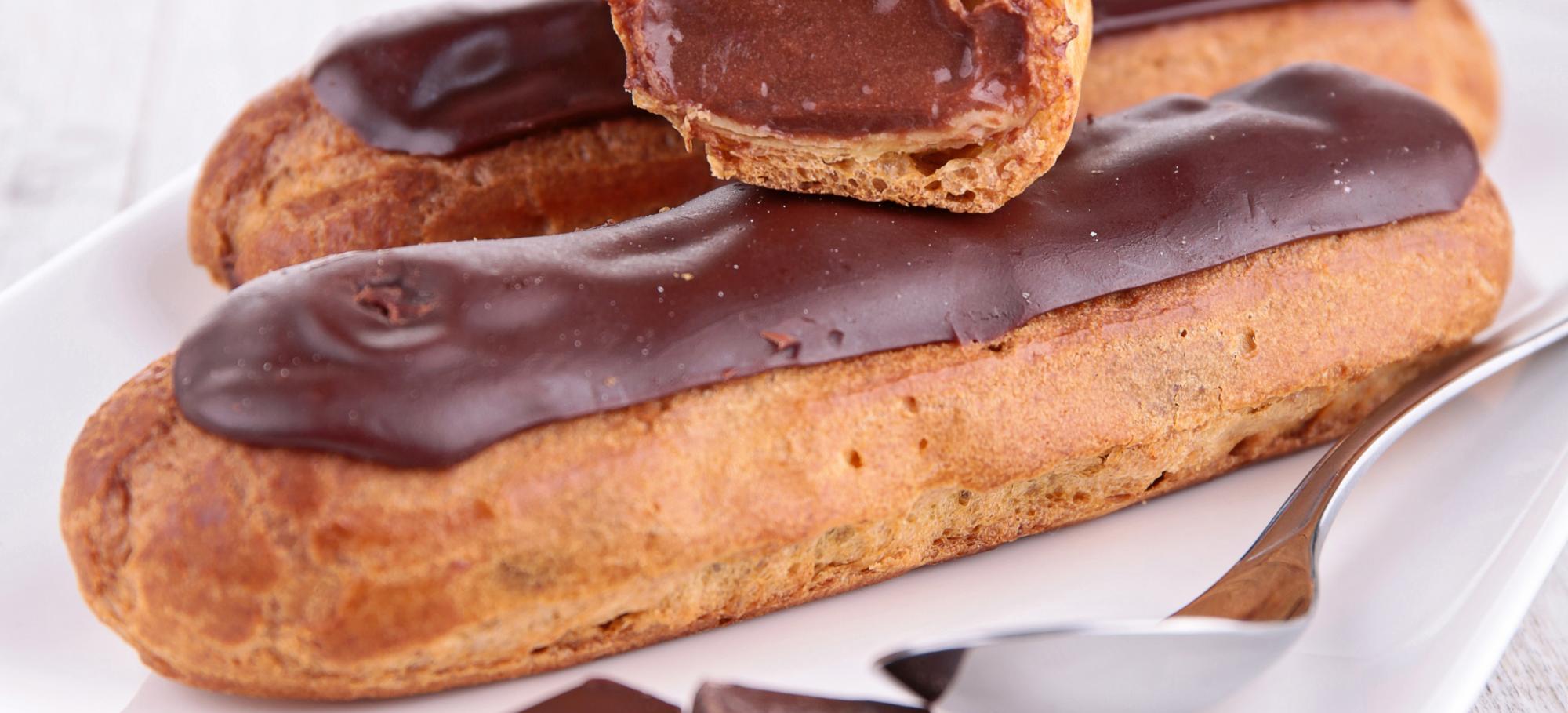 Recette d'éclair au chocolat