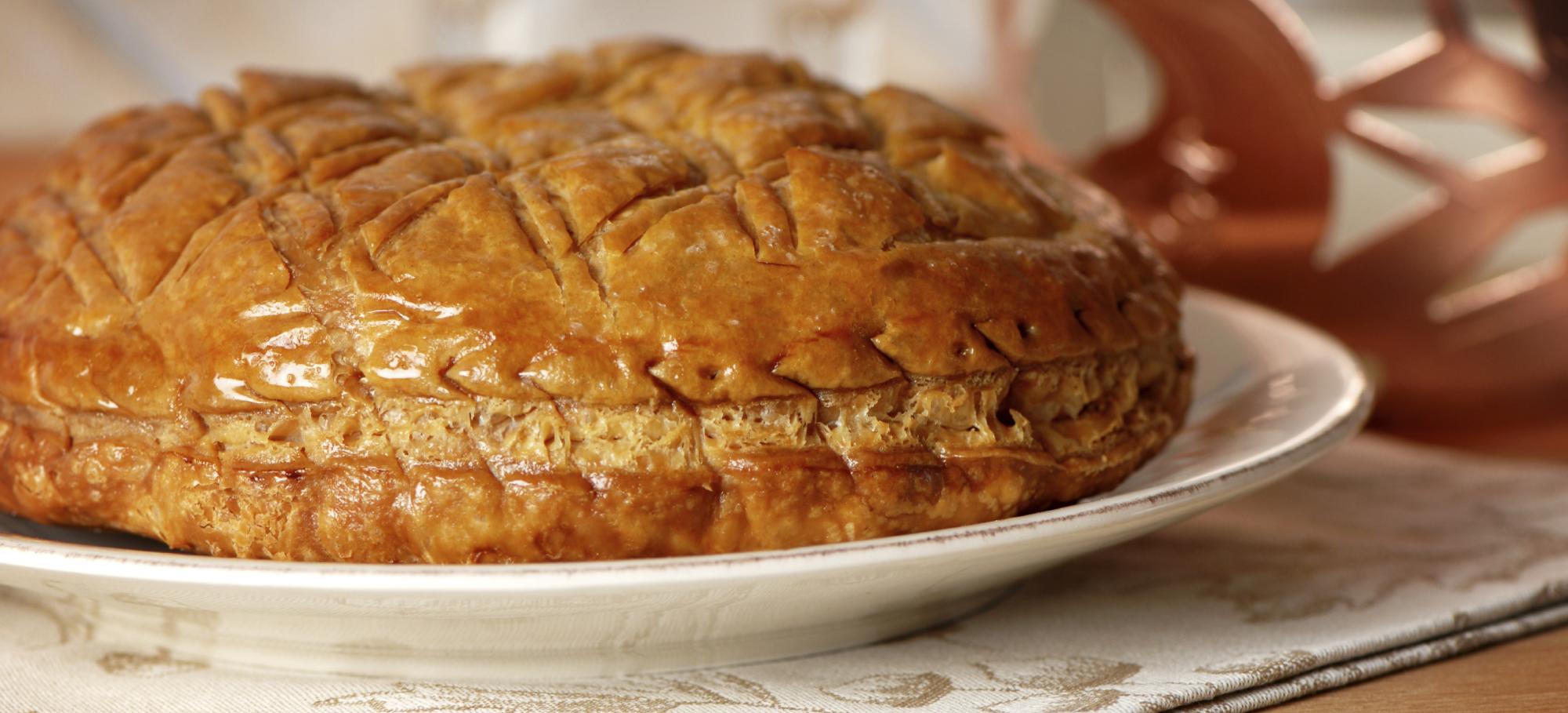 Galette frangipane aux pommes