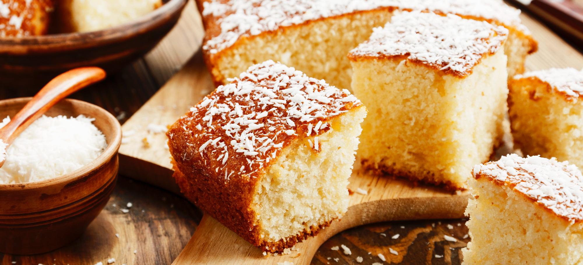 Gâteau noix de coco végétarien Gâteau noix de coco végétarien