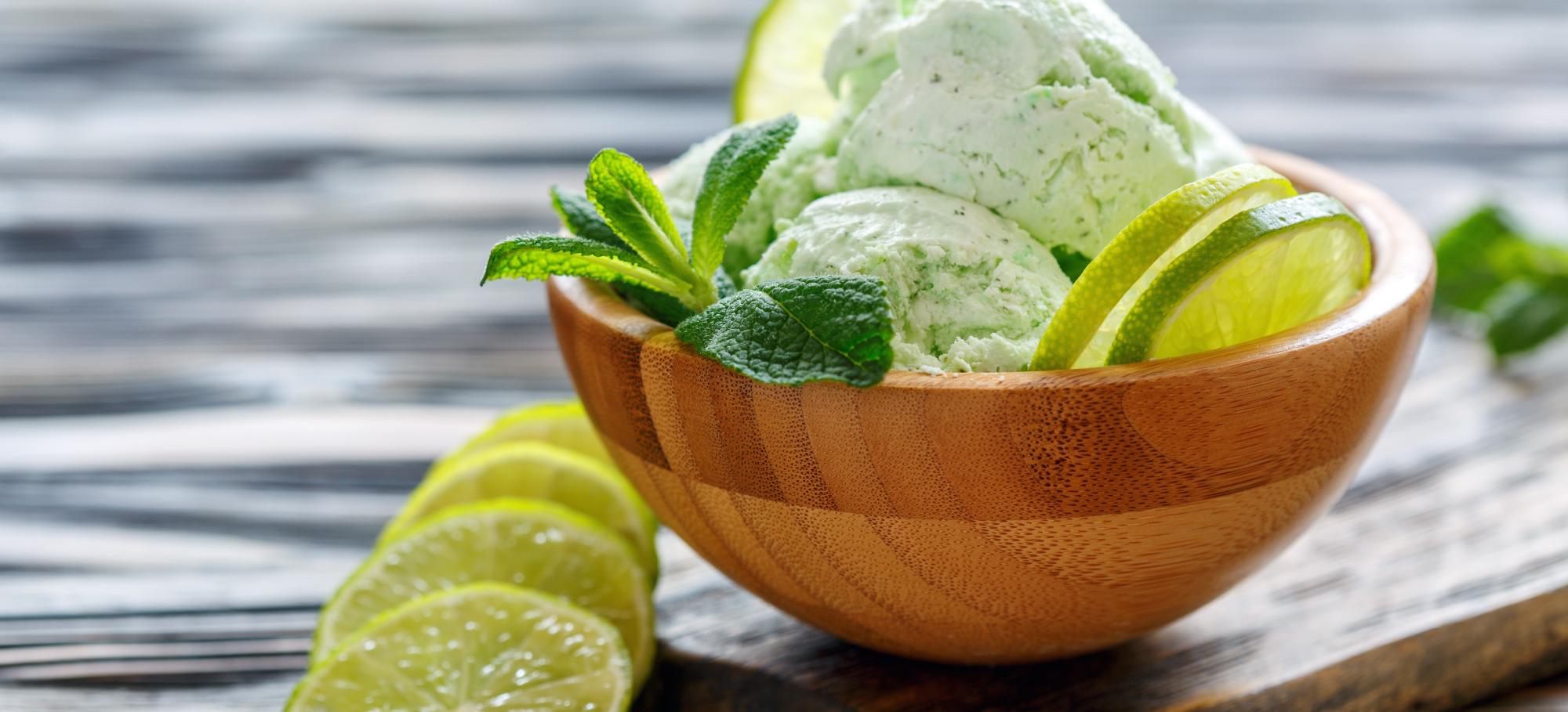 glace, recettes glaces, glaces originales, mojito, menthe, alcool, glace,