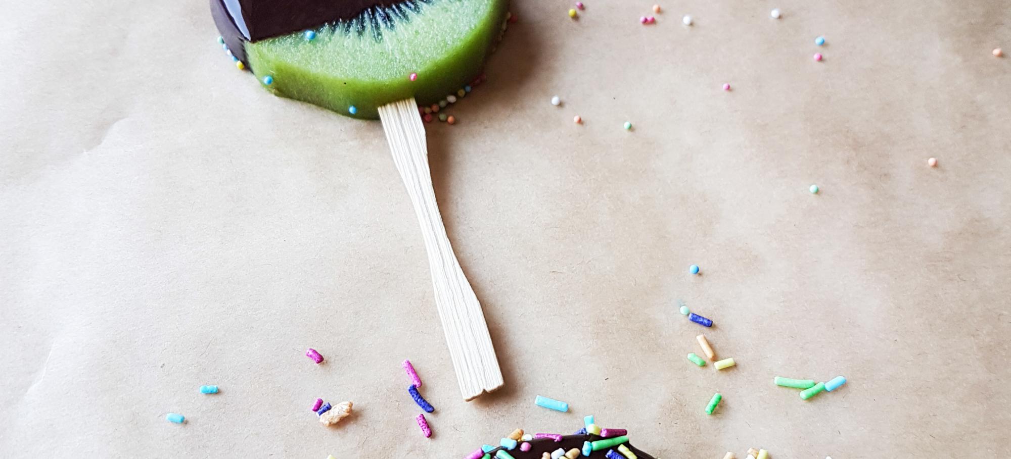 Recette de glace kiwi chocolat