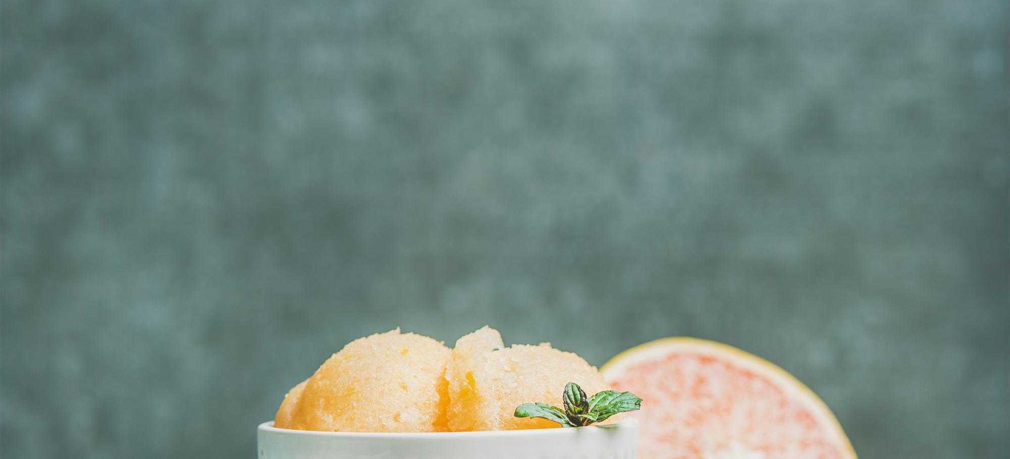 Sorbet au pamplemousse Sorbet au pamplemousse