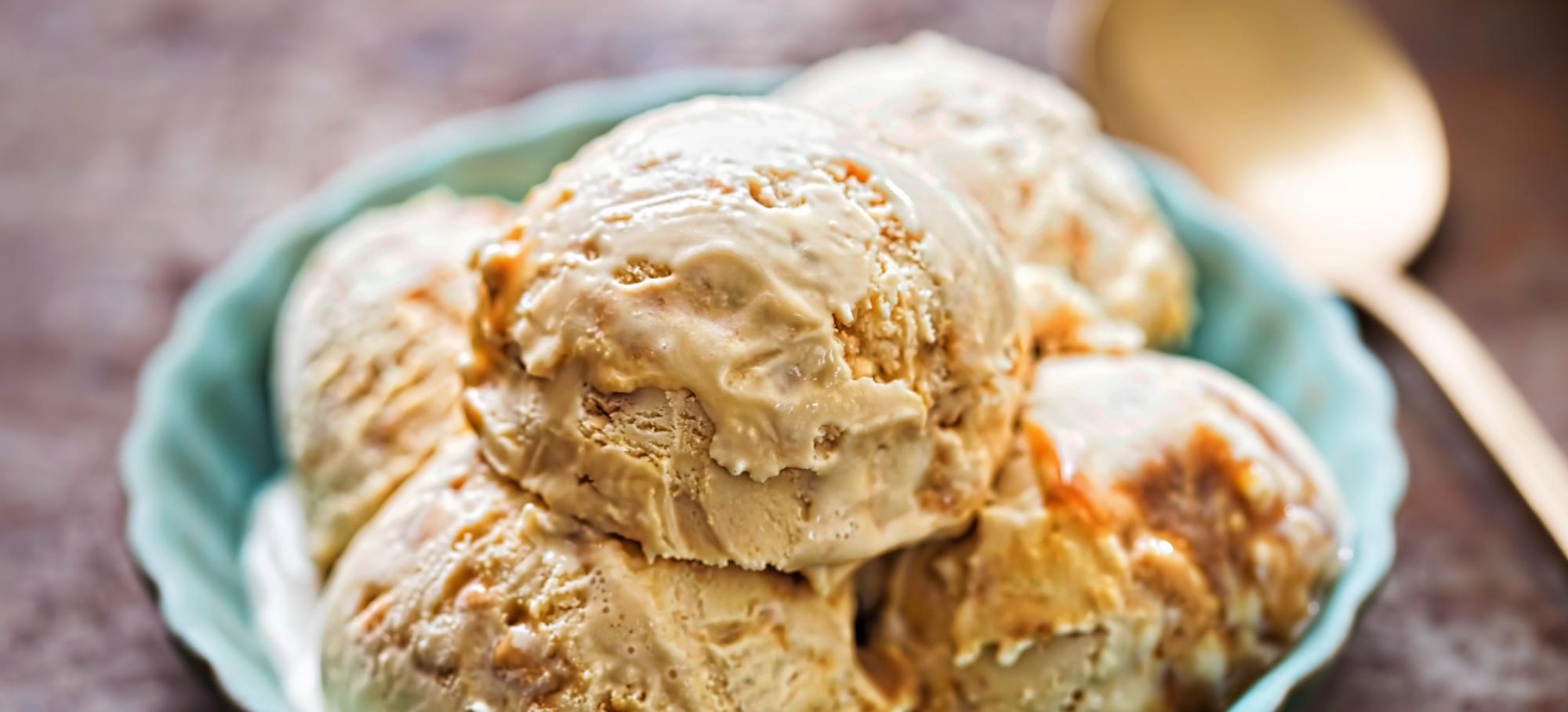 Glace spéculoos Glace spéculoos