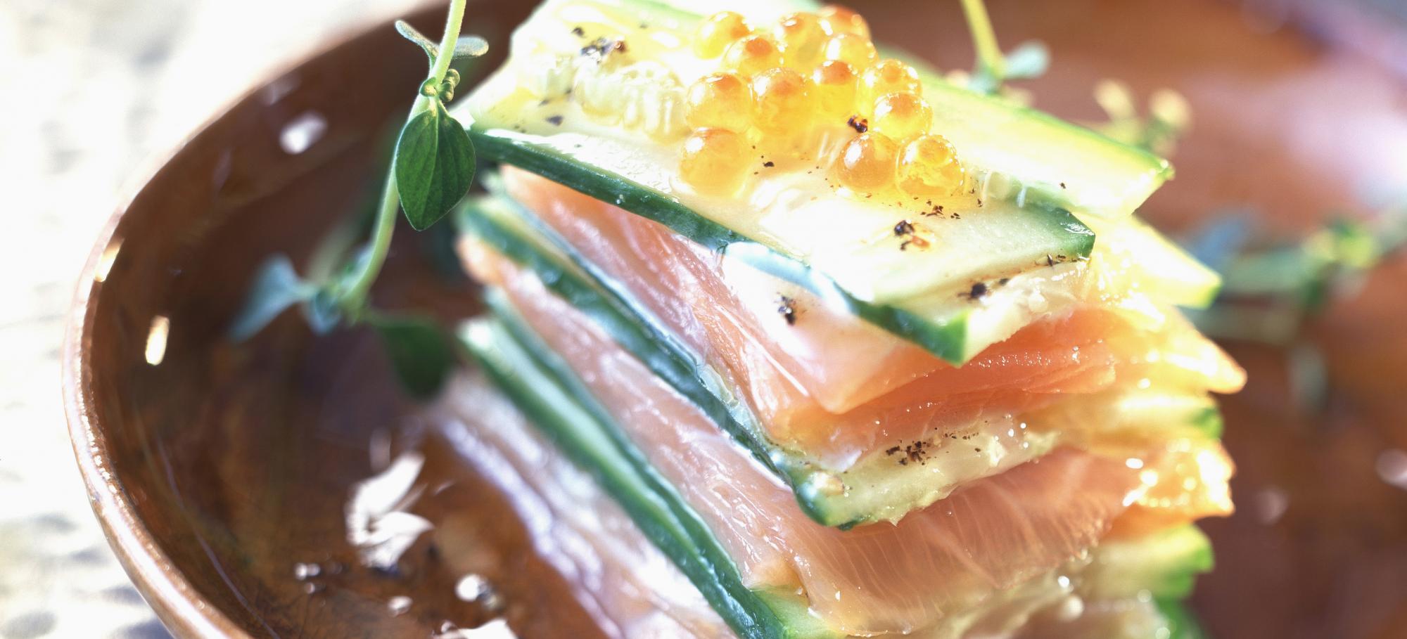 Mille Feuille Saumon Bio Mes Recettes