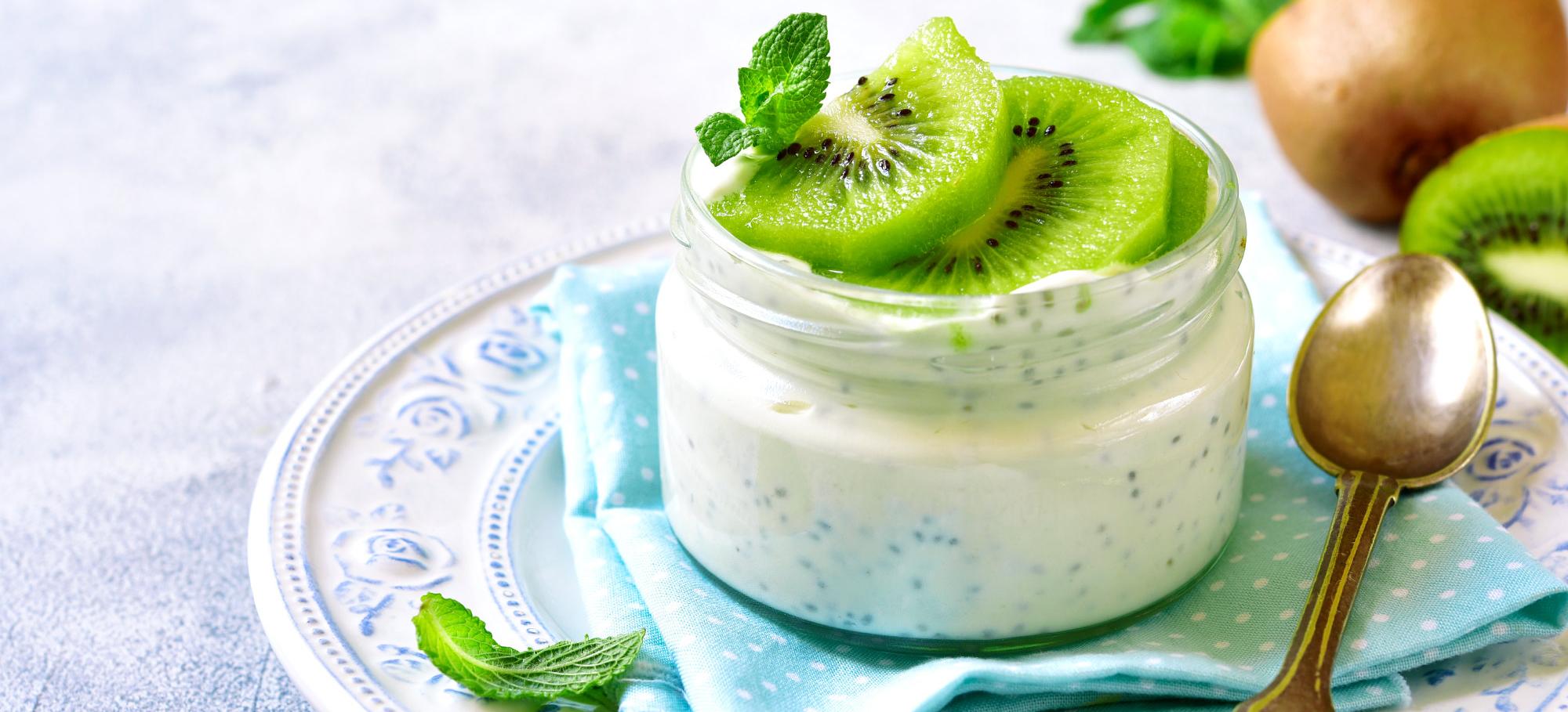 kiwi, recette, sucrée, dessert