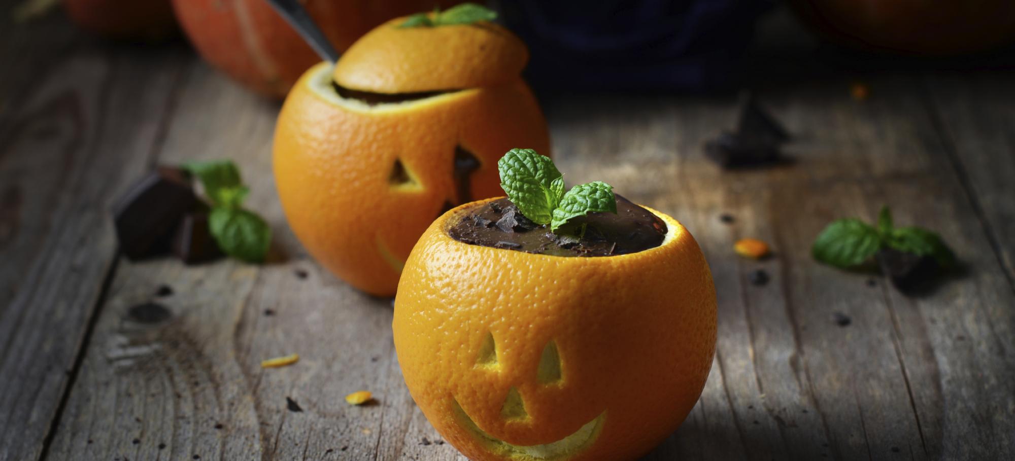 Mousse au chocolat et à l'orange