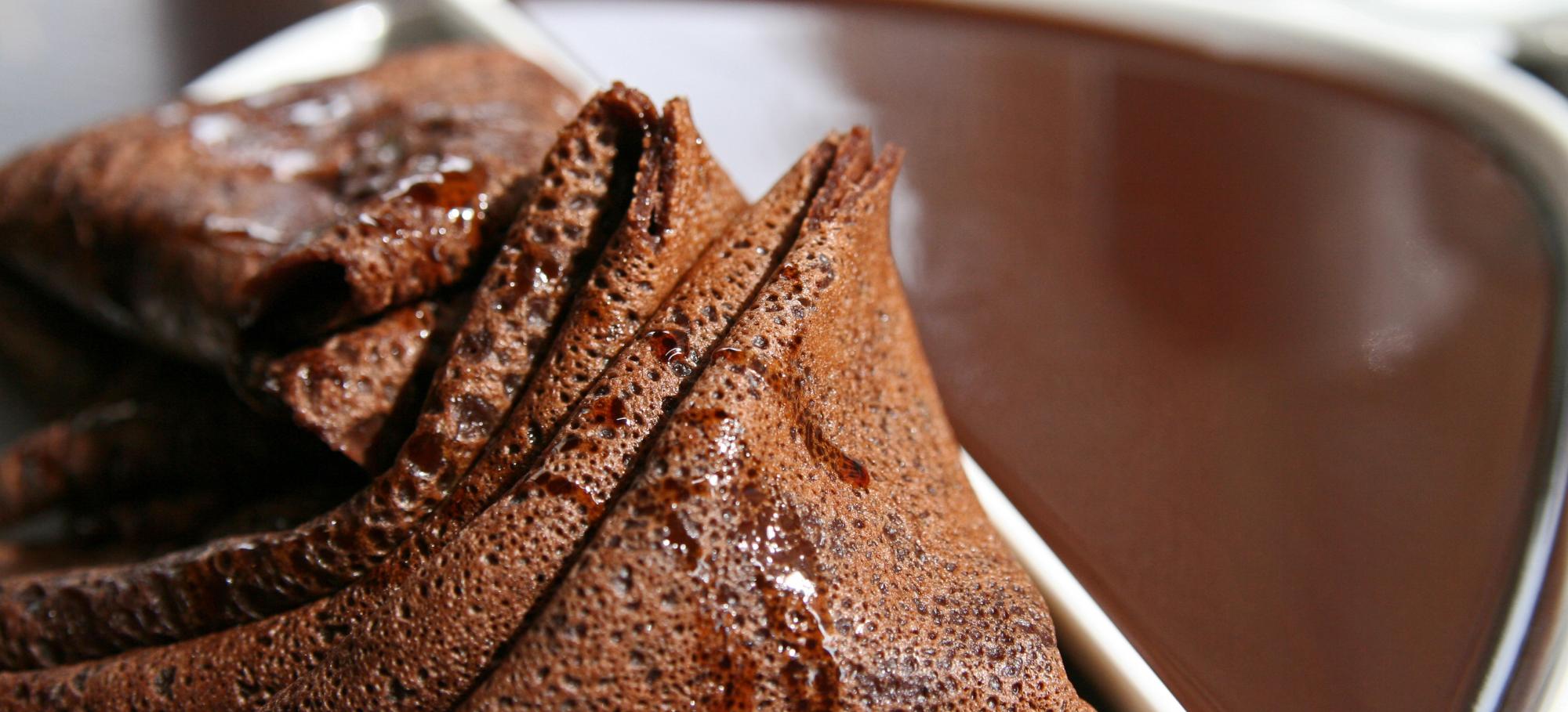 Pâte à crêpe au chocolat