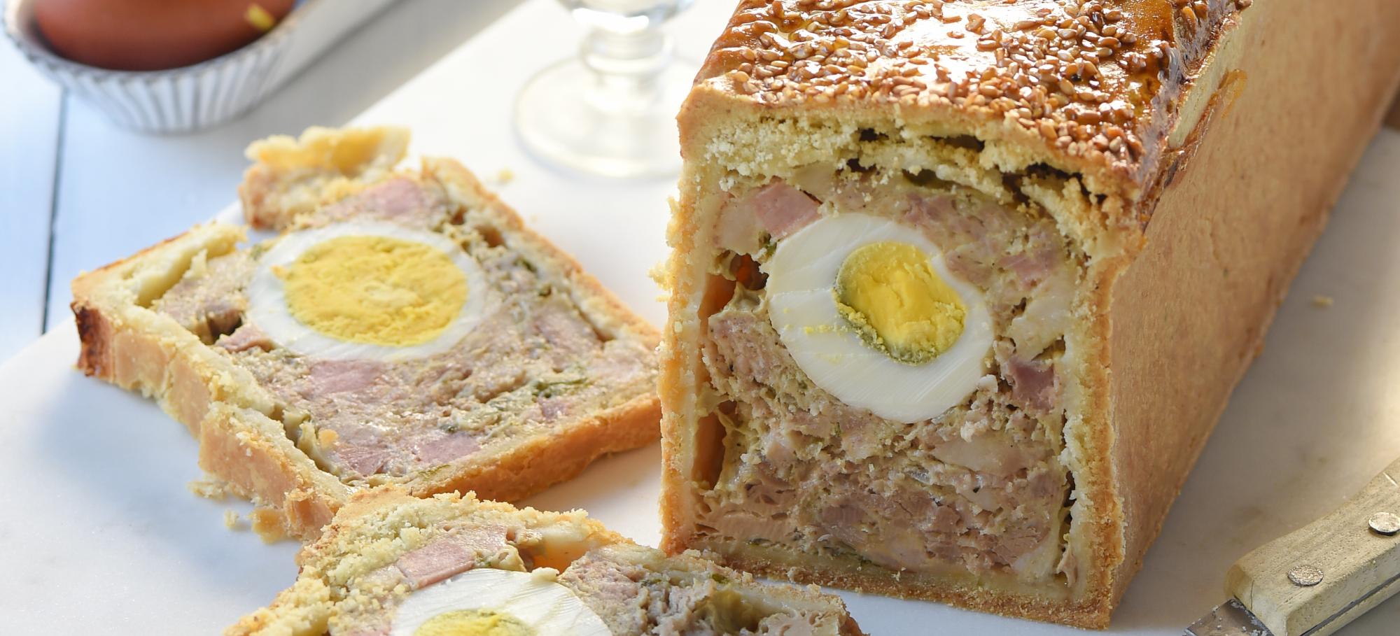 recette paques, plat paques, pâté en croûte, 