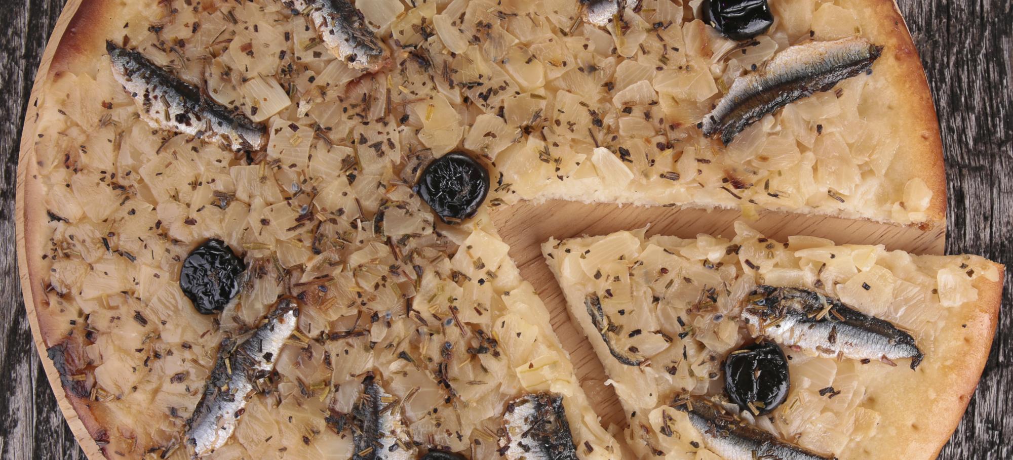 Pissaladière revisitée Pissaladière revisitée