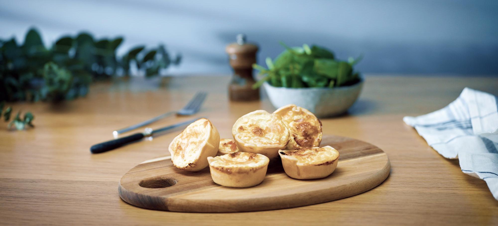 Recette mini quiches 