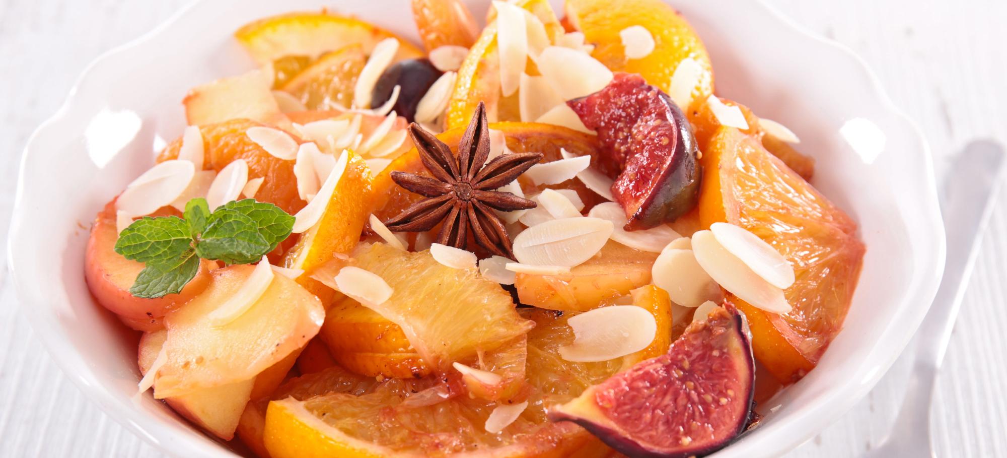 Salade d’oranges à la marocaine