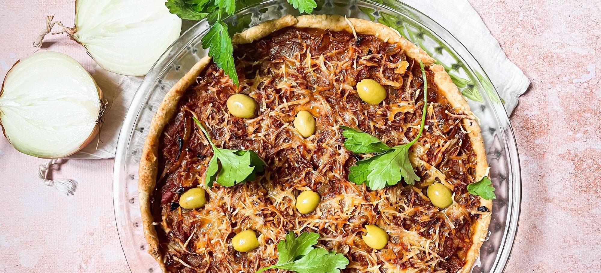 Tarte à l'oignon Tarte à l'oignon