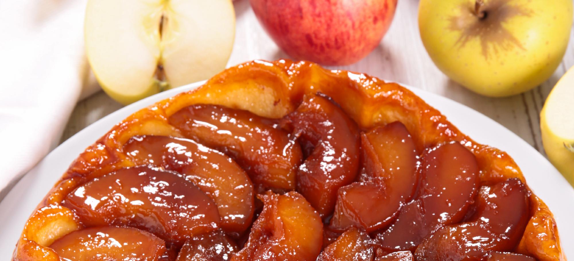 Tarte tatin aux pommes et caramel Mes Recettes Tarte tatin gâteau pommes