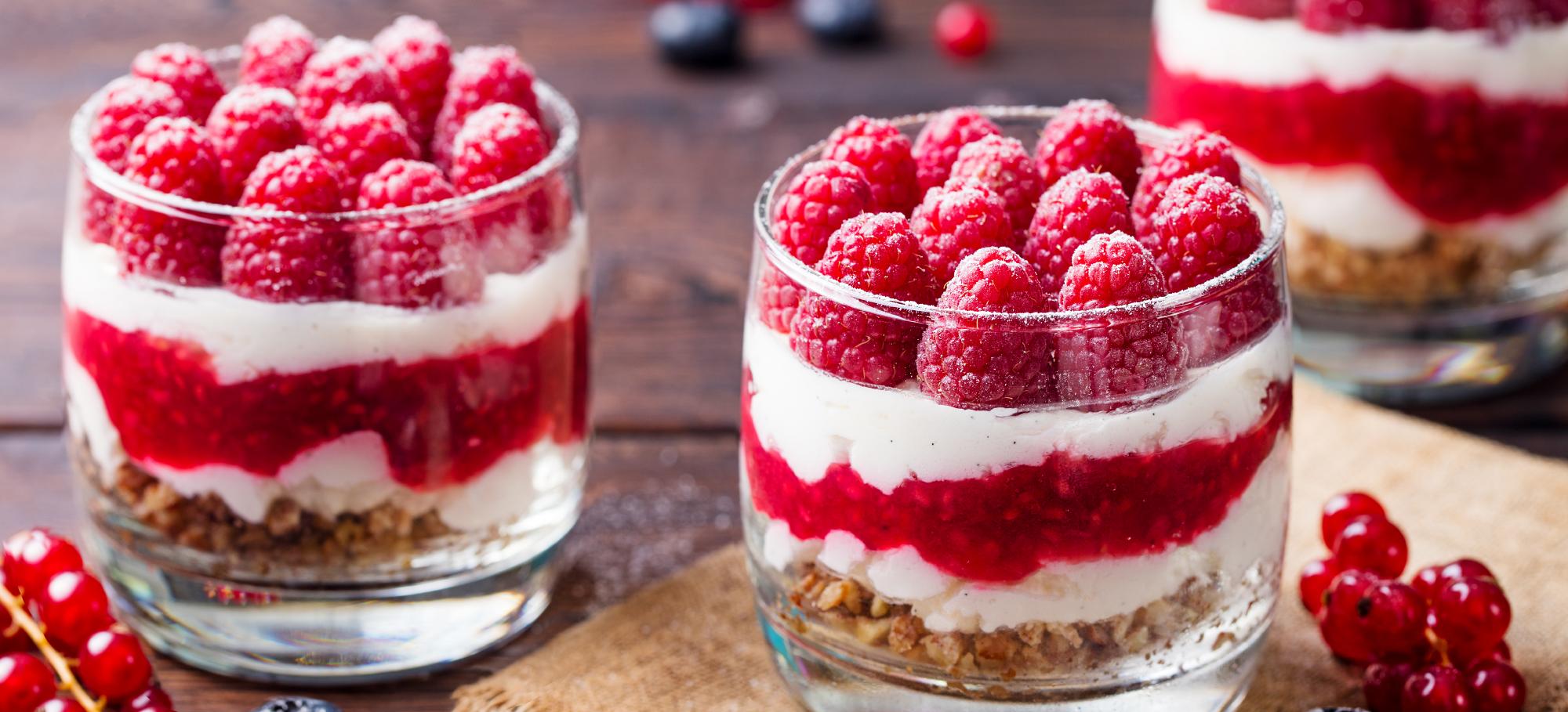 Tiramisù aux fruits rouges 