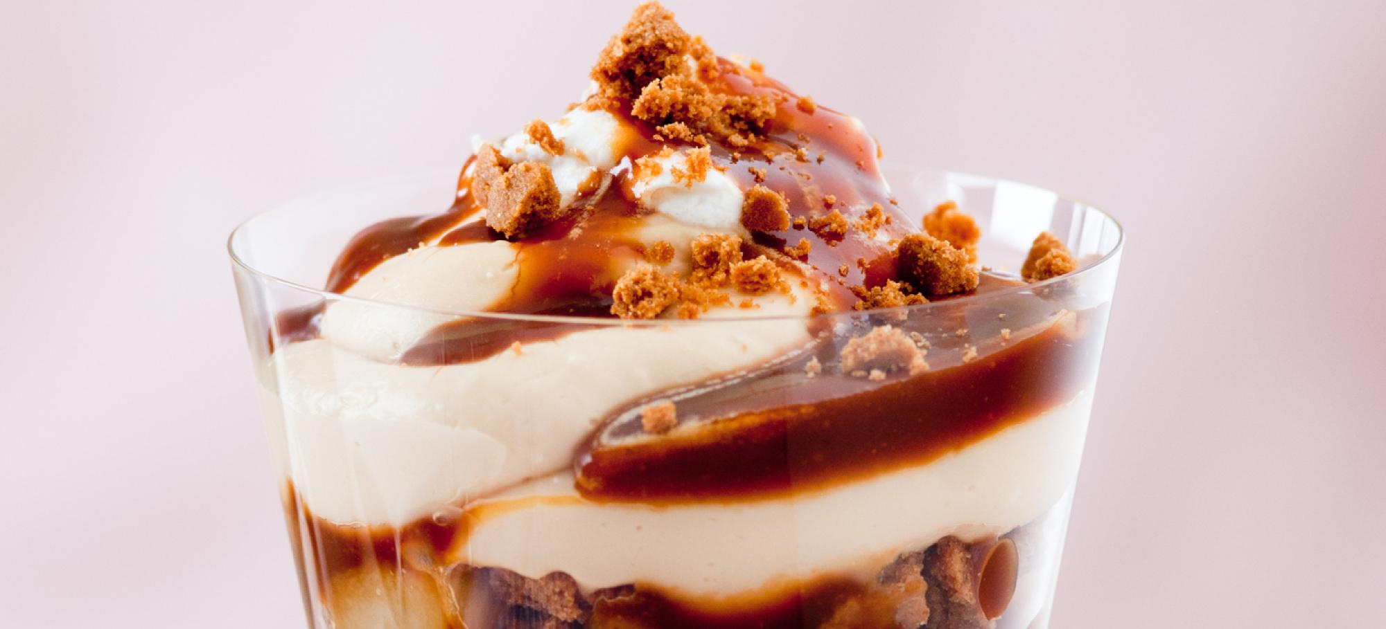 Verrine mascarpone, poire, caramel Verrine mascarpone, poire, caramel