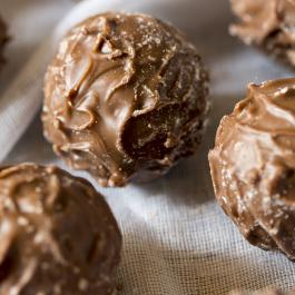  Boules croquantes au beurre de cacahuètes 