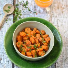 recette, carottes, 
