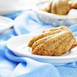 Madeleines courgette chorizo