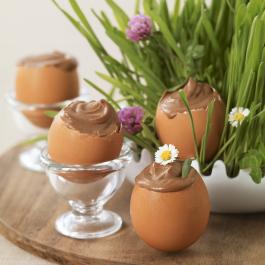 Recette de mousse au chocolat spécial Pâques