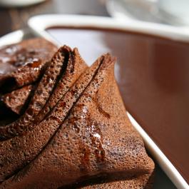 Pâte à crêpe au chocolat