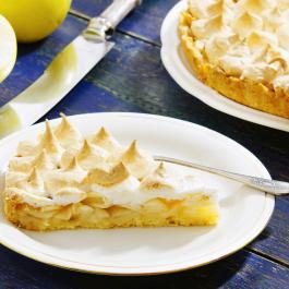Recette de tarte meringuée aux pommes
