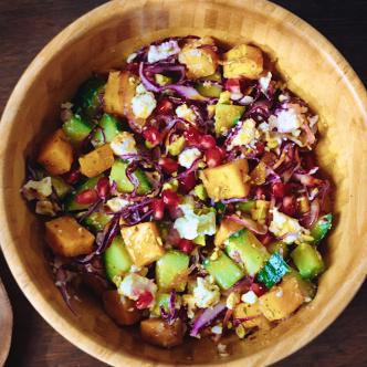 Bowl gourmand légumes & feta
